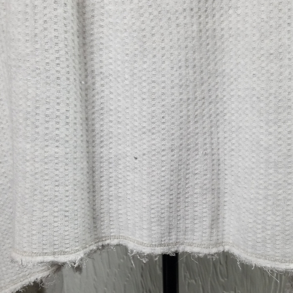 Free People oversized drippy distressed thermal - Picture 4 of 7